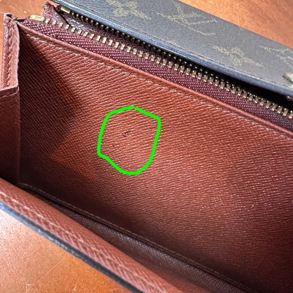 LOUIS VUITTON-TH0052 Full Wallet monogram Canvas
